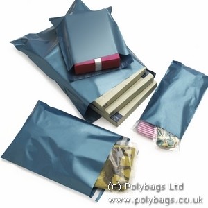 Blue Mail Order Bags